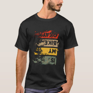 Camiseta A minha bicicleta está bem? Cavaleiro de MTB Moun
