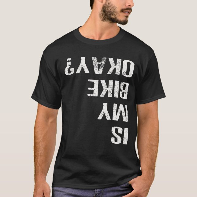 Camiseta A Minha Bicicleta Está Bem Engraçada A Bicicleta D (Frente)