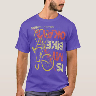 Camiseta A minha bicicleta está bem Monttainbike Triathlon 