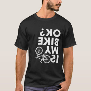 Camiseta A minha bicicleta está bem - Uma bicicleta de mon