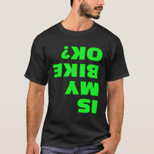 Camiseta A Minha Bicicleta Está Bicicleta Bicicleta Bmx Bik