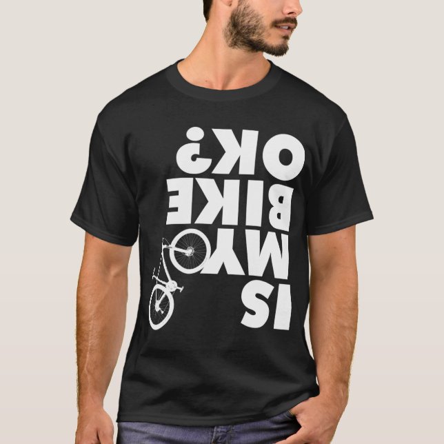 Camiseta A Minha Bicicleta Está Engraçada? (Frente)