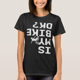 Camiseta A Minha Bicicleta Está Engraçada, Sarcástica BMX B