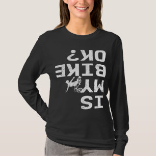 Camiseta A Minha Bicicleta Está Engraçada, Sarcástica BMX B