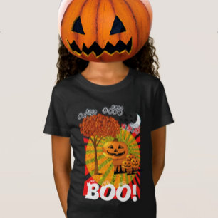 CAMISETA A MINHA CABEÇA DE PUMPKIN TÚNICA