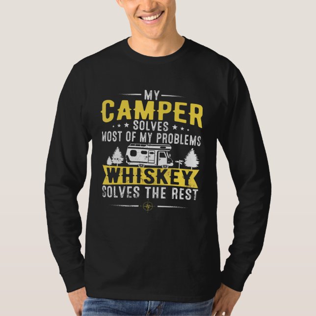 Camiseta A Minha Câmera Resolve A Maioria Dos Meus Problema (Frente)