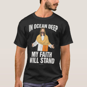 Camiseta A Minha Fé Vai Ser A Bíblia Cristã Verse Religiou