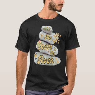 Camiseta A Minha Mãe É A Minha Aplicação De Dia de as mães 