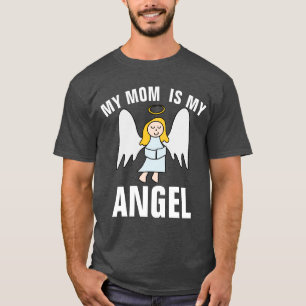 Camiseta A MINHA MÃE É A MINHA T-Shirts ANGEL