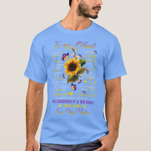 Camiseta À Minha Tia Eu Amo A Tia Do Seu Sobrinho Tias Sunf