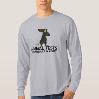 Camiseta A miséria resulta a Capa longa T