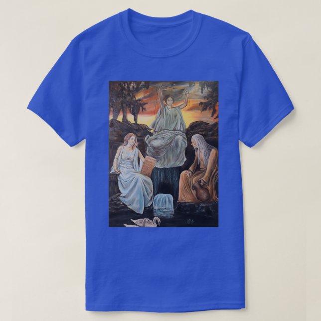 Camiseta A mitologia nórdica dos nórdicos (Frente do Design)
