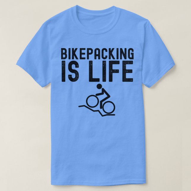 Camiseta A mochila é o Presente de Acampamento de Bike Lift (Frente do Design)
