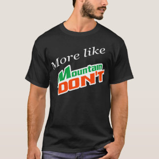 Camiseta A montanha não faz