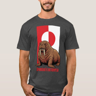 Camiseta A morsa da Gronelândia não é americana