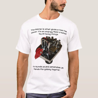 Camiseta A Morse é o que dá a um homem seu poder (Iâmbico)
