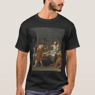 Camiseta A Morte de Sócrates Por Jacques-Louis David