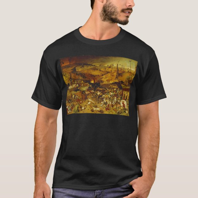 Camiseta A morte preta da bíblia 1411 de Toggenburg (Frente)