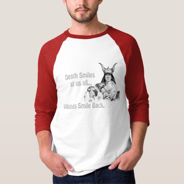 Camiseta A morte sorri para todos nós... (Frente)