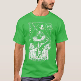 Camiseta A Morte Tarot Tapeçaria Gato La Mort Tarot C