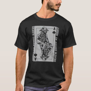 Camiseta A Morte Vem À Noite Ace De Espadas