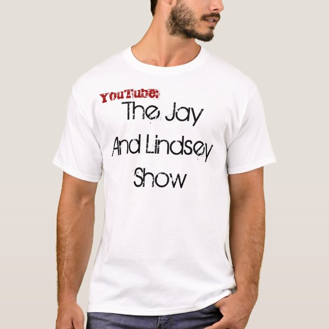 Camiseta A mostra de Jay e de Lindsey - Hullo de Uhm! (Frente)