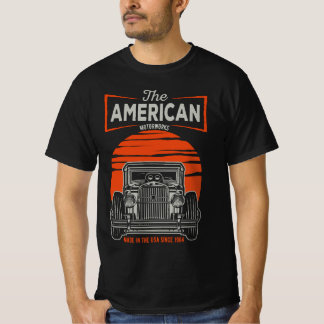 Camiseta a moto americana