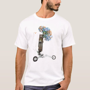 Camiseta A motocicleta do interruptor inversor da casa na