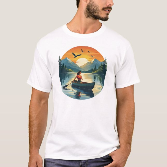 Camiseta A mulher barco (Frente)