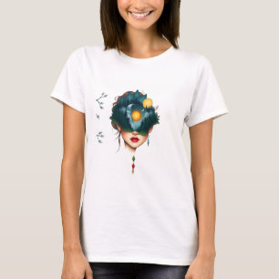 Camiseta A mulher como a Terra: O corpo da natureza e da vi