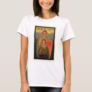 Camiseta A Mulher Do Seu País Precisa De Você!