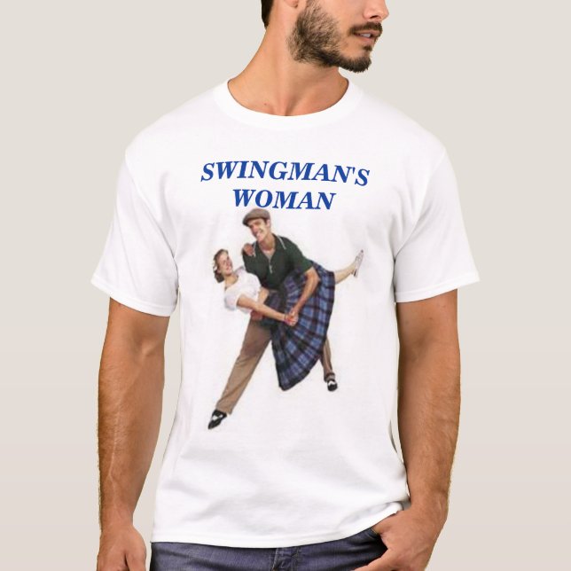 Camiseta A mulher do Swingman (Frente)