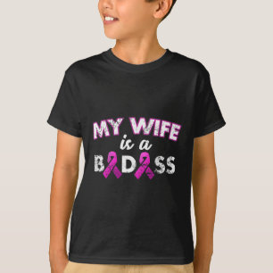 Camiseta A Mulher É Uma Má Consciência Do Cancer Da Mama