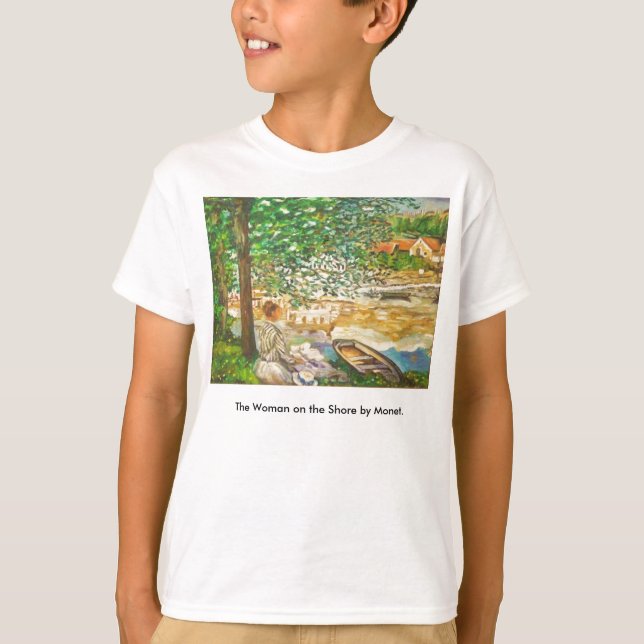 Camiseta A mulher na costa (Frente)