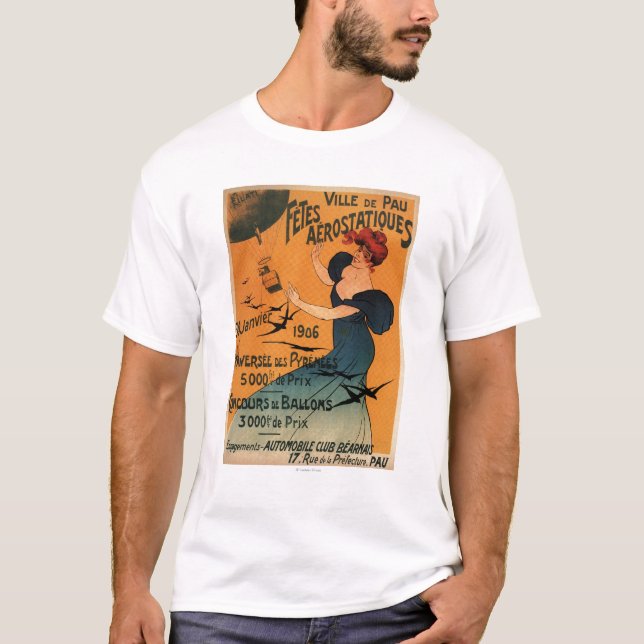 Camiseta A mulher Vermelho-Dirigida espera o poster dos (Frente)