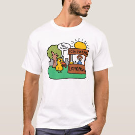 Camiseta A Música Do Pato Tem Alguma Limonada De Uva Engraç