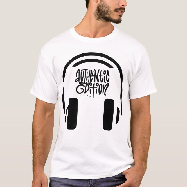 Camiseta A música é a luca da alma (Frente)