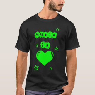 Camiseta A música é amor (o roupa escuro)