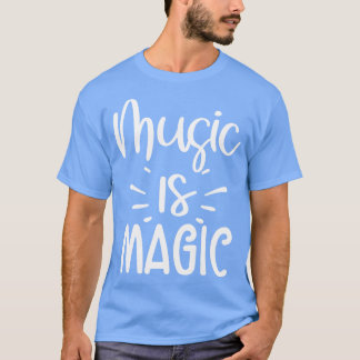 Camiseta A Música É Magia