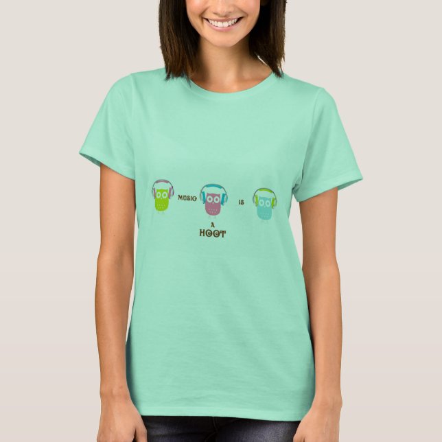Camiseta A música é uma prostituta (Frente)