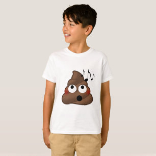 Camiseta A música nota o tombadilho Emoji