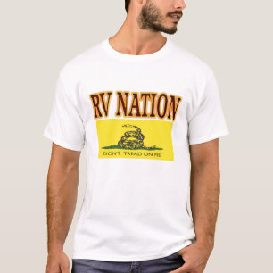 CAMISETA A NAÇÃO DO RV NÃO PISA EM MIM