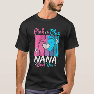 Camiseta A Nana Rosa Ou Azul Ama-Te O Sexo Id Da Festa De R