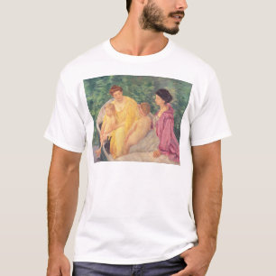 Camiseta A natação ou duas mães & suas crianças em a