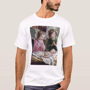 Camiseta A natividade, do altar de Buxtehude, 1400-10