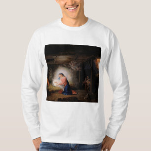 Camiseta A Natividade do Cristo (por Vladimir Borovikovsky)