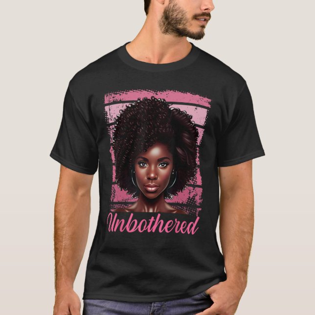 Camiseta A Natural Flair for Being Unbothered (Frente)