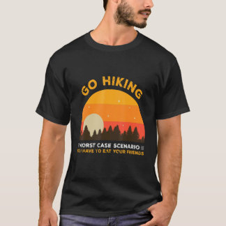 Camiseta A Natureza Do Explorador De Caminho De Retro Tem U