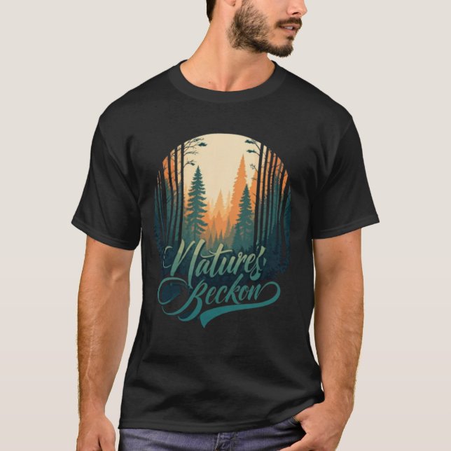 Camiseta A Natureza é Beckon (Frente)