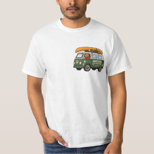 Camiseta A Natureza É Nossa Casa Camper Van Aventura de Aca